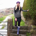 Look premamá con botas