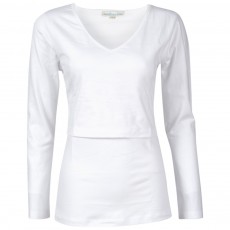 camiseta lactancia blanca camiseta de lactancia blanca