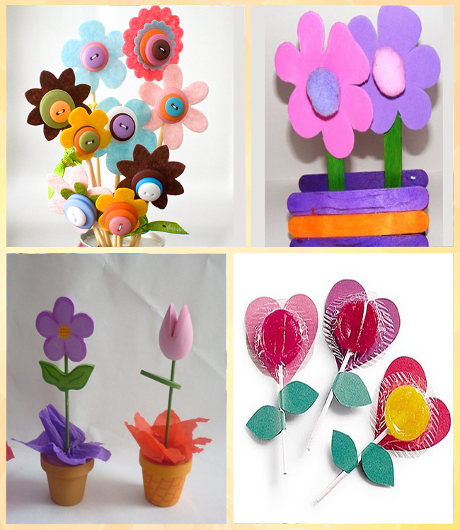 Flores de fieltro Flores de fieltro