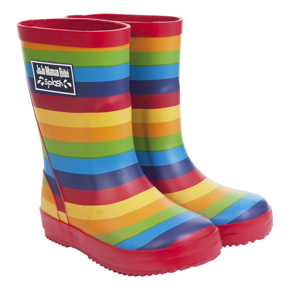 Botas de goma de colores para niños Botas de goma de colores para niños