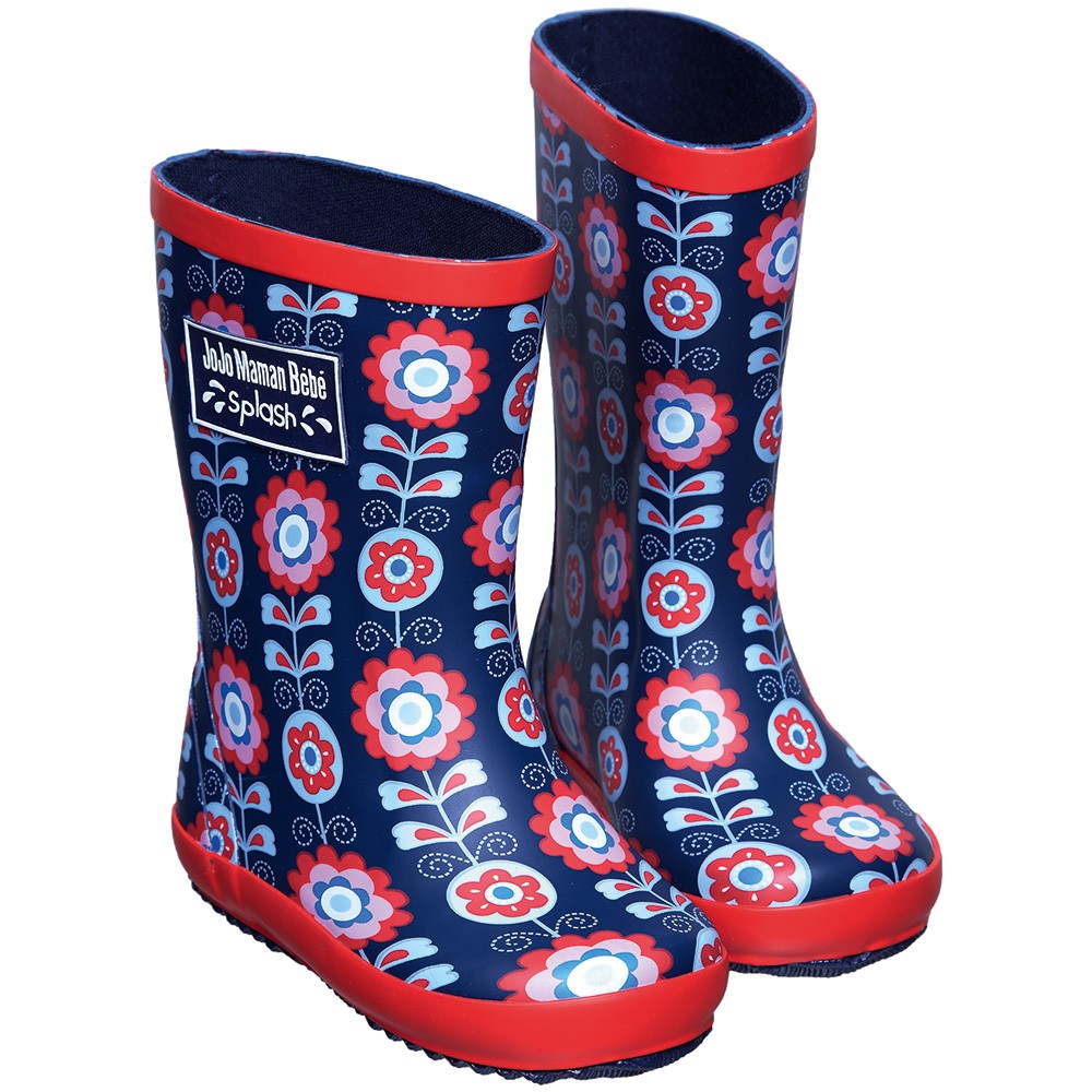 Botas de Goma para niños estampado Floral Botas de Goma para niños estampado Floral