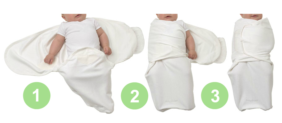 Como envolver al Bebé con un Swanddle Como envolver al Bebé con un Swanddle
