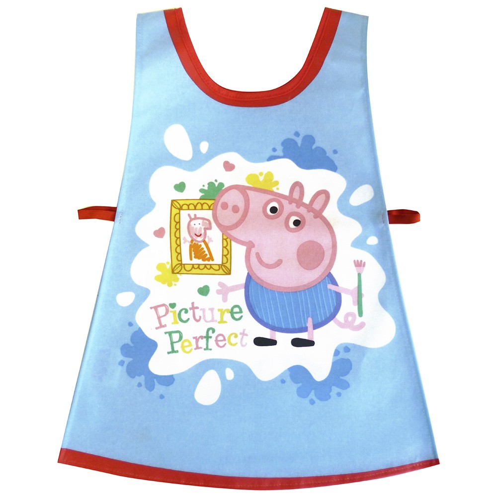 Bata escolar sin mangas, estampado Peppa Pig. 21.95€