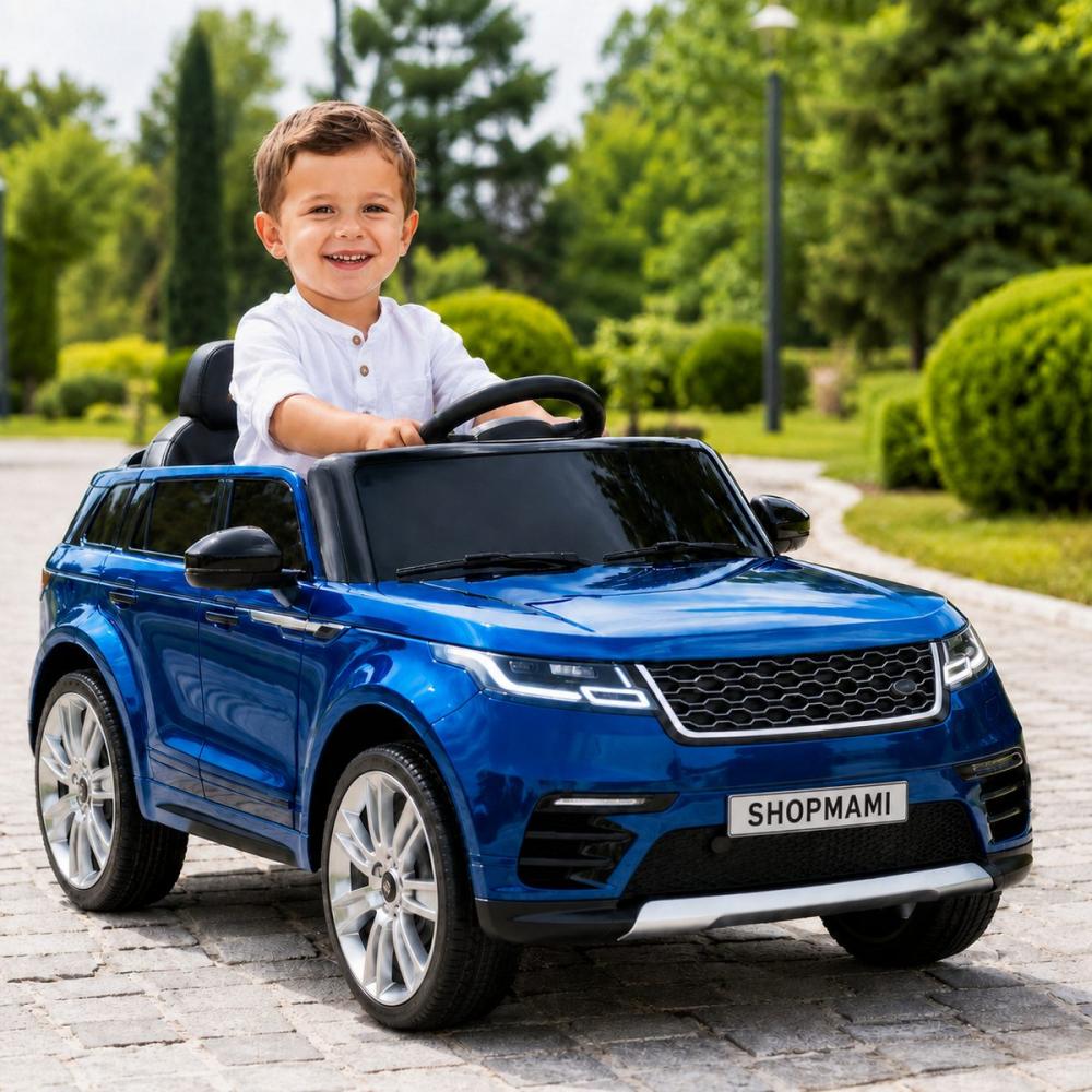 Coche eléctrico de lujo para niños con mando parental