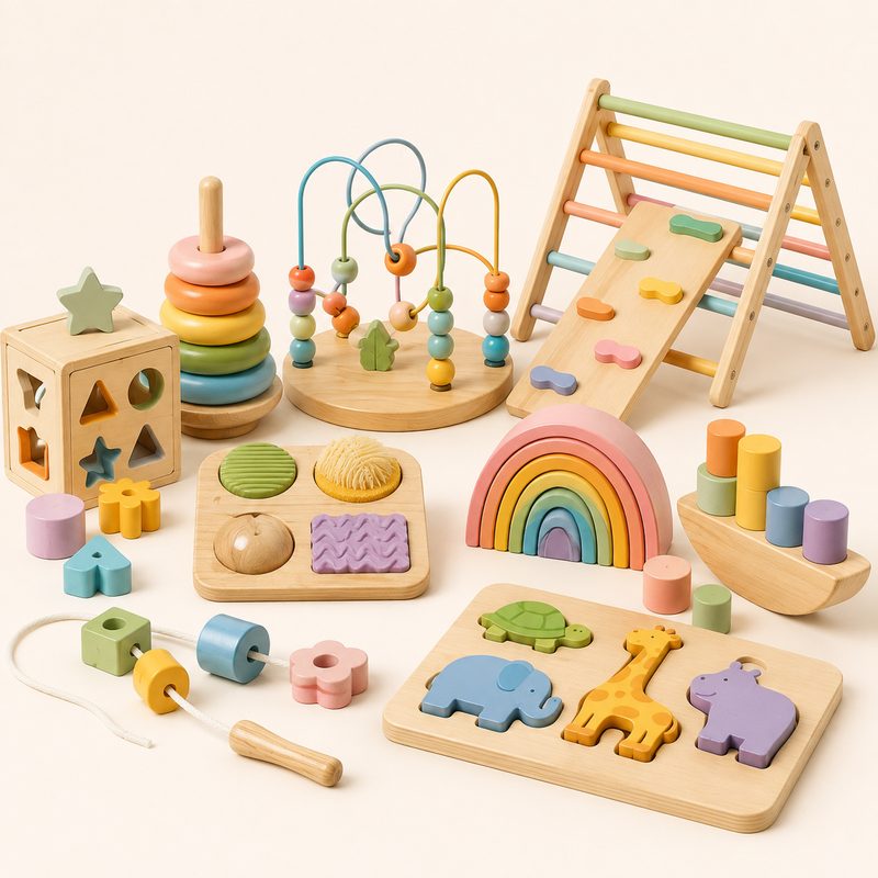 Juguetes de estimulación y desarrollo infantil