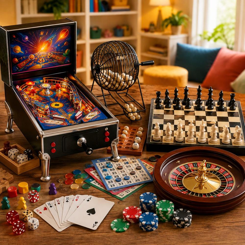 Juegos de Mesa y Recreativos