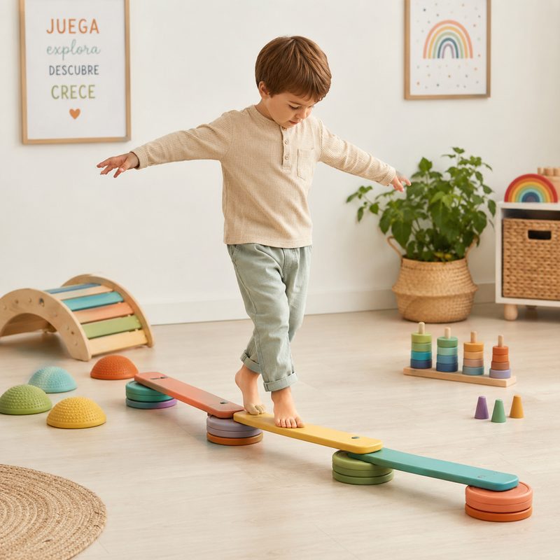 Juegos de equilibrio y destreza para niños