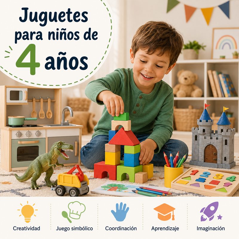 Juguetes para Niños de 4 años