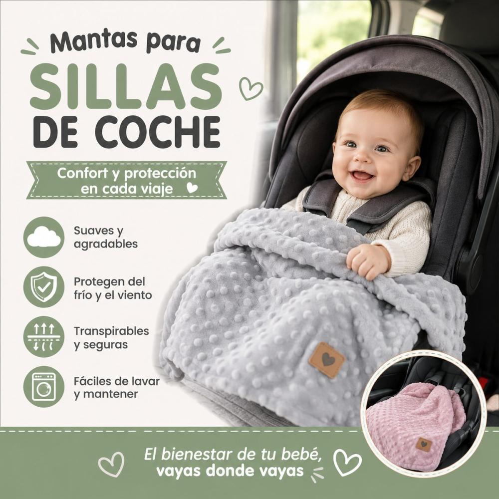 Mantas para Sillas de Coche