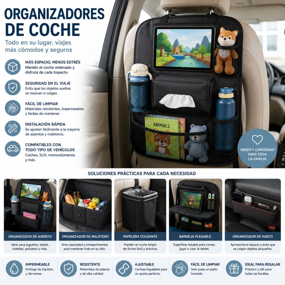 Organizadores de Asiento