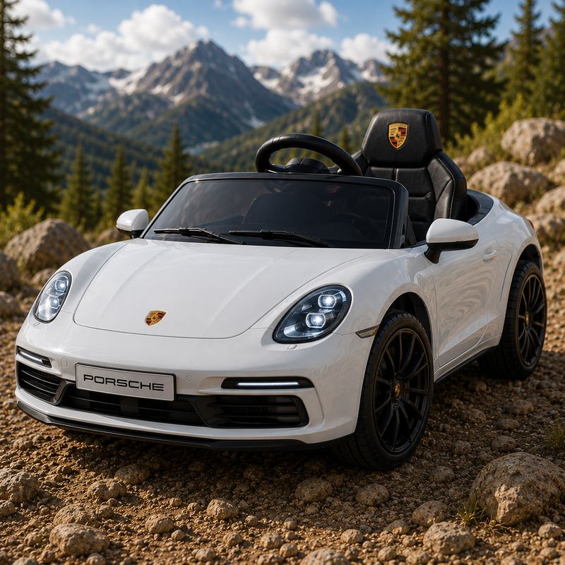 Coche eléctrico Porsche para niños