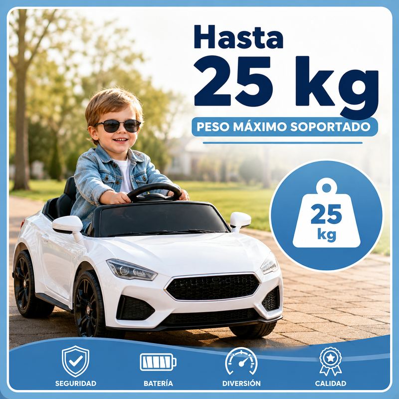 Vehículos eléctricos hasta 25 kg