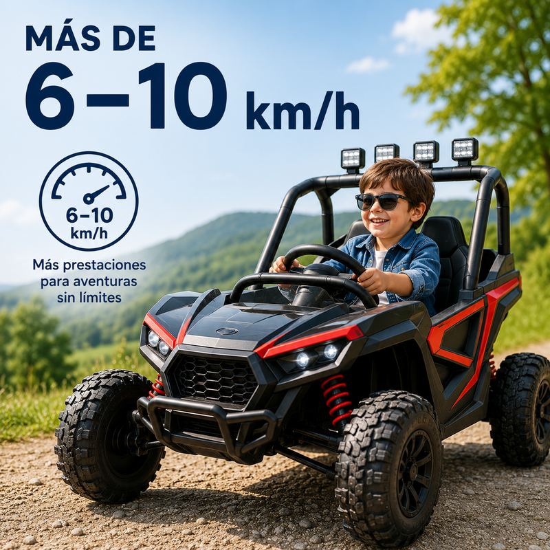 Vehículos eléctricos de más de 6 hasta 10 km/h