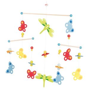 Móvil de insectos variados para cuna, de Goki