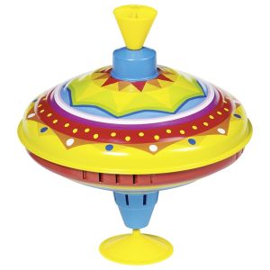 Peonza zumbadora de colores, de Goki