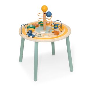 Mesa de actividades con animales de madera - Trixie