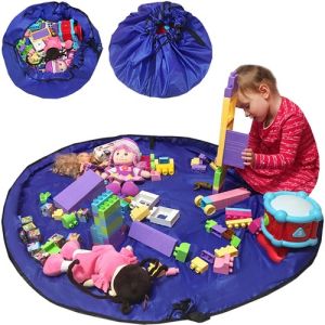 Alfombra de juegos recoge juguetes 