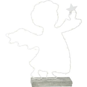 Ángel brillante metal , decoración Navideña