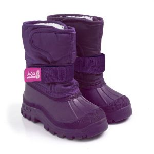 Botas de Nieve Impermeables para Bebés y Niños con Forro Polar Antideslizante Número : 21 