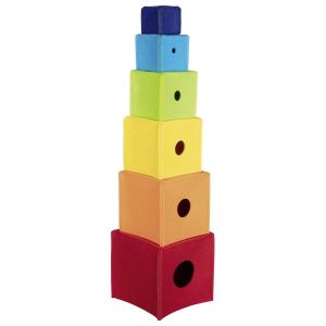 Bloques apilables arcoiris , Goki