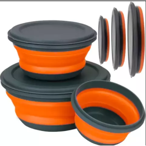 Juego de 3 boles plegables de silicona