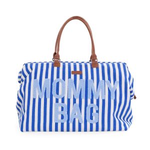 Bolsa de Maternidad Mommy Bag® - Rayas Blanco/Azul