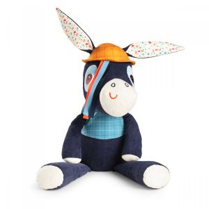 Burro de peluche extra grande Ignace de Lilliputiens: ¡Ilumina el dormitorio del niño!