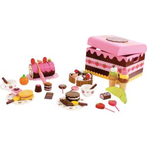 Caja de Dulces - 56 piezas - Juguete de Madera