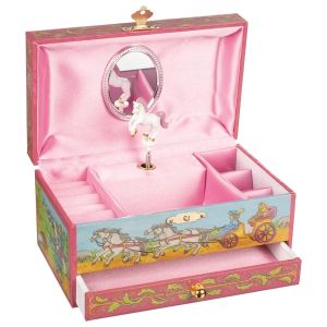 Caja de música caballo 