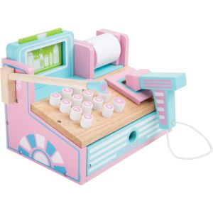Caja registradora de madera