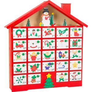 Calendario de Adviento motivos navideños