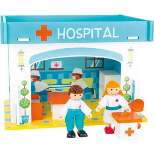 Casa de juegos Hospital con accesorios