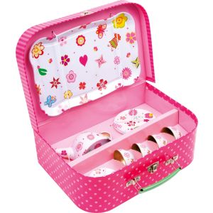Cesta de Picnic con juego de Té Flori - 15 piezas