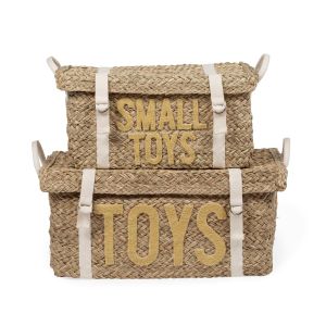 Set de 2 baules de almacenaje Flower - Childhome