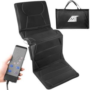 Colchoneta de Masaje MALATEC con Calor y Control Remoto – 12 Motores y 20 Modos