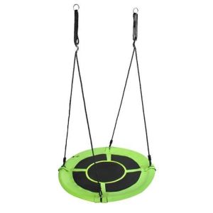 Columpio Nido de Jardín 100 cm – Hasta 150 kg, Altura Ajustable, Resistente a la Intemperie