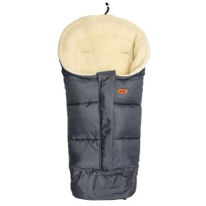 Saco Combi 3 en 1 para Silla de Paseo - Grafito/Lana