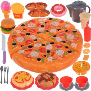 Comida juguete de cocina plástico Pizza Fast Food