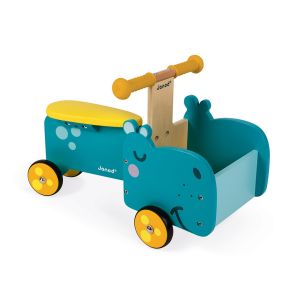 Correpasillos de madera Hipopótamo Janod