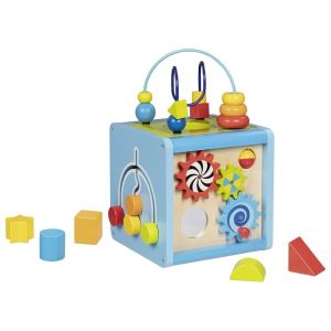 Cubo de actividades con Engranajes Goki