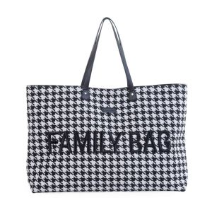 Bolso Family Bag Pata de Gallo Negro , Childhome