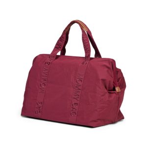 Bolso cambiador Mommy Bag Signature Urban - Burdeos