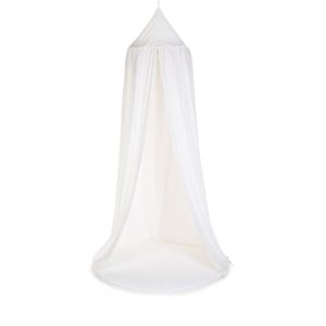 Dosel Blanco Colgante para Cuna y Moisés + Alfombra de Juegos