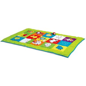 Edushape , alfombra de juegos de doble Cara para Bebés