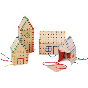 Elementos Construcción para Enhebrar - Juego de Motricidad