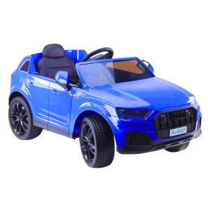 Coche Eléctrico para Niños Audi Q7 Azul con 2 Motores, 12V y Control Remoto