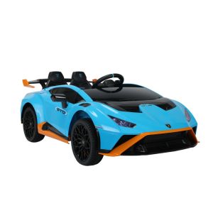 Coche Eléctrico Infantil Lamborghini STO Drift Azul 24V con Mando a Distancia