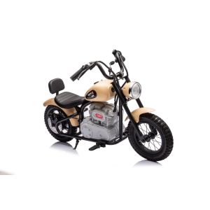 Moto Eléctrica para Niños A9902 36V Khaki – Potente Motor de 350W y Batería Dual