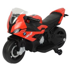 Moto Eléctrica para Niños BMW S1000RR 12V Color Rojo – Motor de 45W, Luces Frontales y Música Integrada