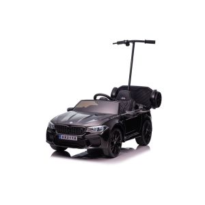 Coche Eléctrico Infantil BMW M5 con Plataforma para Padres 12V LEAN CARS - Negro Lacado